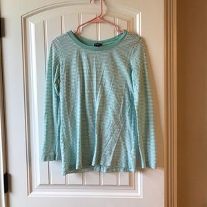 Splendid green/white striped shirt with buttons (must bundle)